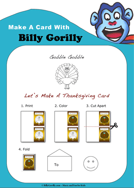 Get Thankgiving Card Template