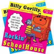 Click to Learn Listen and Buy all Billy Gorilly Educational CDs