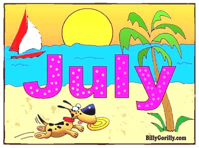 month of July picture