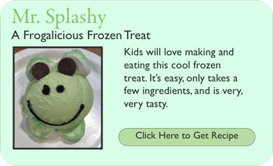 Frogalicious Frozen Treat Recipe