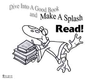 Coloring Page Make A Splash Read