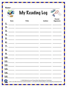 Reading Log